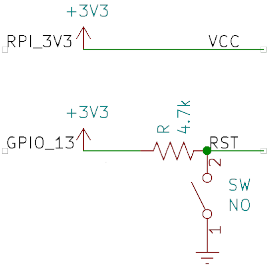 Schematic diagram for the motor controller