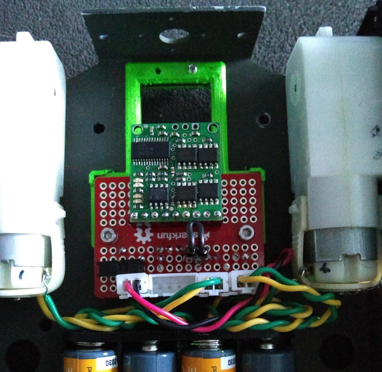 Mounted Motor Controller - Bottom